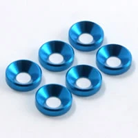 Shim Washer M4 - Blue