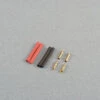 Gold Connectors 2mm Set - 2 Pairs