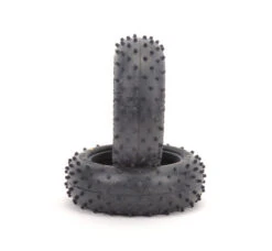 Schumacher Mini Spike 2 Front 1/10th Buggy Tyres - Silver