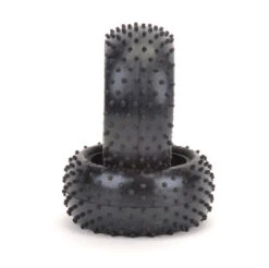 Schumacher Mini Spike Rear 1/10th Buggy Tyre - Yellow