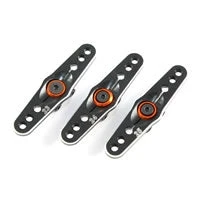 25T Black Alu Throttle Servo Horn - Savox/Futaba (1)