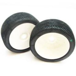 Magma 2.0 Blue 1/8th Buggy Tyres Unglued With White Wheels - 1pair