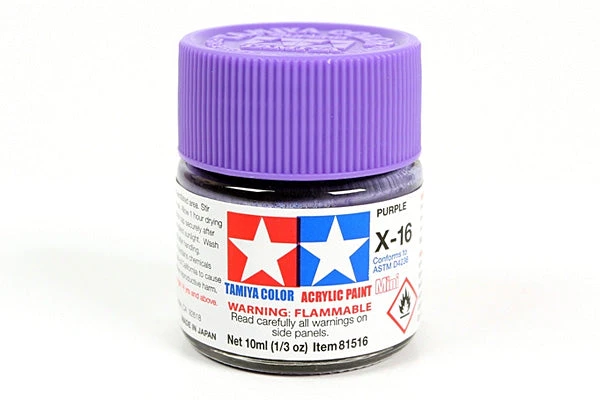 Tamiya Acrylic Mini X-16 Purple Paint