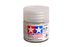 Tamiya Acrylic Mini X-21 Flat Base Paint