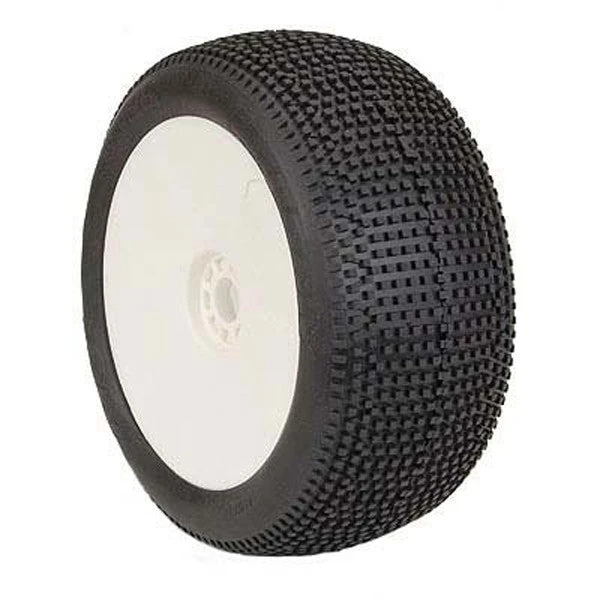 Impact SuperSoft Longwear 1/8th Truggy Preglued Tyres - 1pr