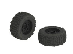 Arrma DBoots Backflip MT 6S Preglued Wheel & Tyre - 1pr