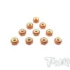Alu Shock Lock Nuts 3mm - Orange 10pcs