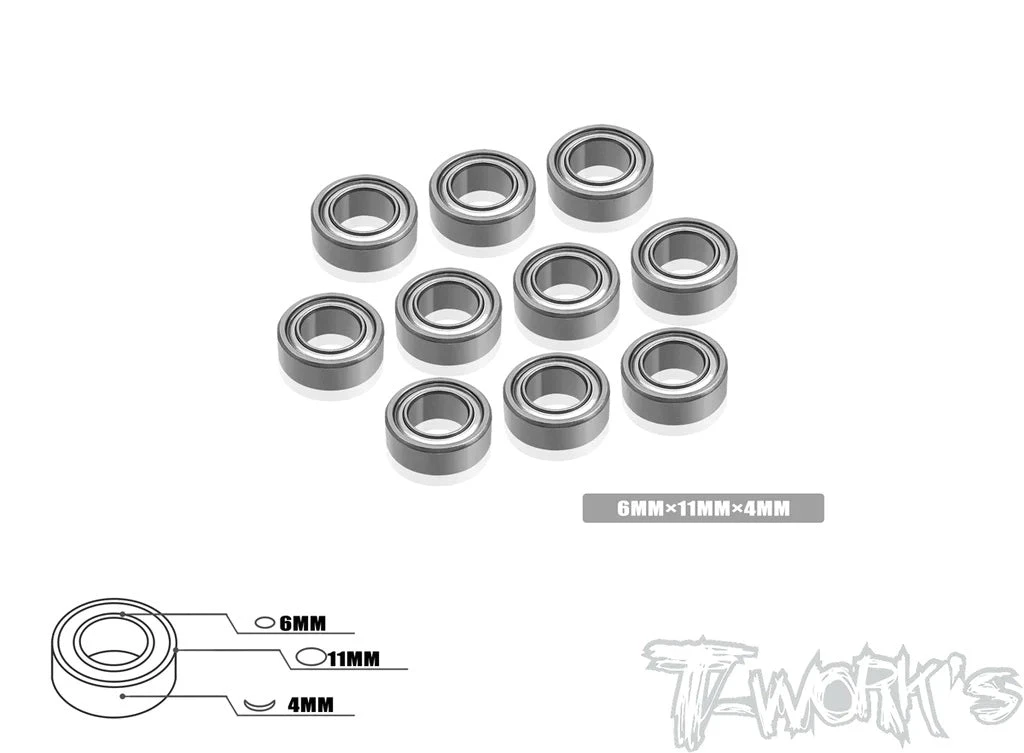 Bearing 6x11x4mm - 10pcs