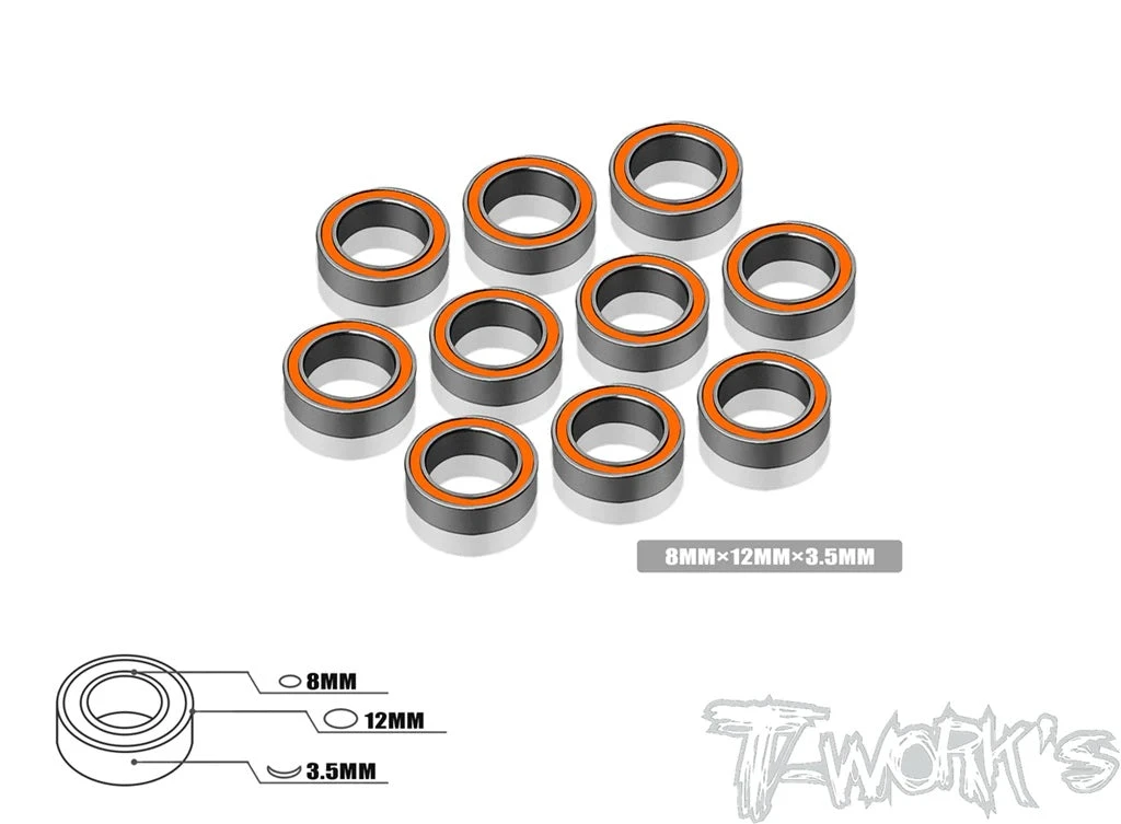 Bearing 8x12x3.5mm - 10pcs