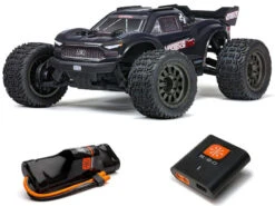 Arrma Vorteks Boost 4x2 550 Mega 1/10th Electric 2wd ST - Gunmetal With Battery & Charger