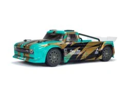 Arrma Infraction 4x4 1/8th Mega Brushed Resto-Mod Truck RTR - Teal/Bronze