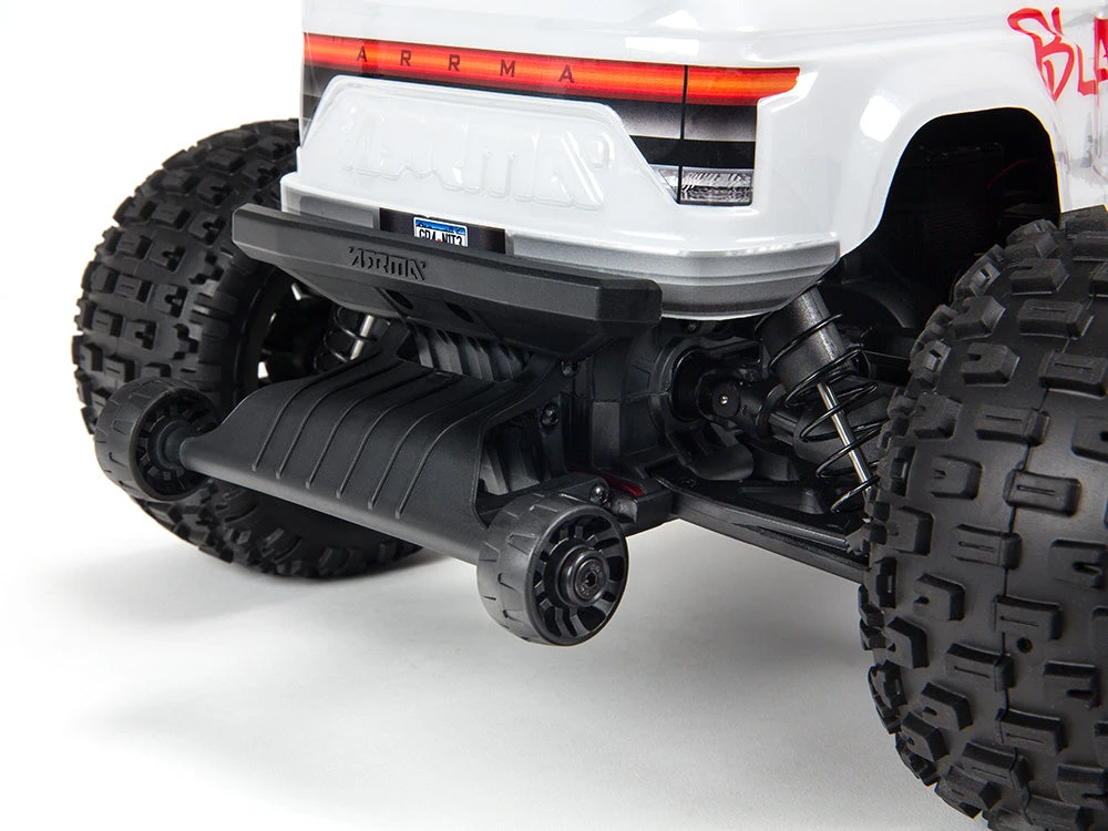 Arrma Granite 4X4 3S BLX Firma SLT3 1/10th Brushless Monster Truck Ready To Run - Red/White - Image 3