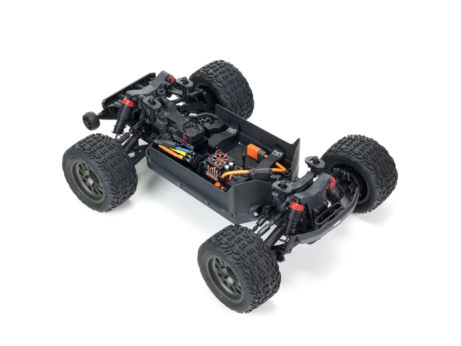 Arrma Vorteks 4X4 3S BLX 1/10th Stadium Truck Ready To Run - Red - Image 6