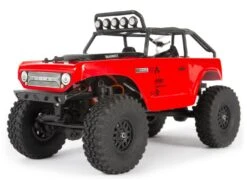 Axial SCX24 Deadbolt 1/24th Scale Electric 4WD Rock Crawler - Red