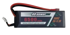 3S 100C 11.1V 6500mah Lipo Battery With Deans Connector