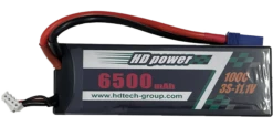 3S 100C 11.1V 6500mah Lipo Battery With EC5 Connector