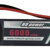 4S 100C 14.8V 6000mah Lipo Battery With XT60 Connector
