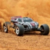 Traxxas Rustler 1/10th Stadium Truck With TQ 2.4 GHz Radio System - Red