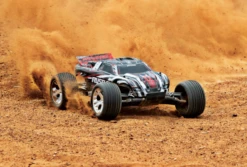 Traxxas Rustler 1/10th Stadium Truck With TQ 2.4 GHz Radio System - Red