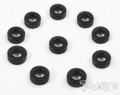 Alu 3mm Bore Washer 2.0mm - Black