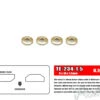 Brass Washer For Suspension Arm 3x10x1.5mm - 4pcs