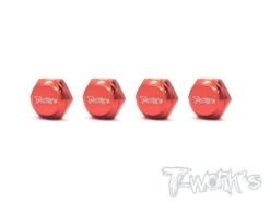 Self Locking Wheel Nut With Cover P1 - Orange