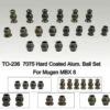 Hard Coated Alu Ball Set For Mugen MBX8 - 18pcs