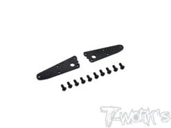 Sworkz S35-4 Graphite Front Upper A Arm Stiffeners 1mm