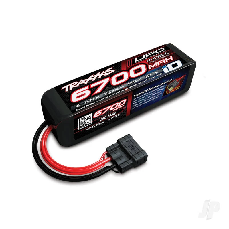 Traxxas 6700mah 14.8v 4s 25c Lipo Battery