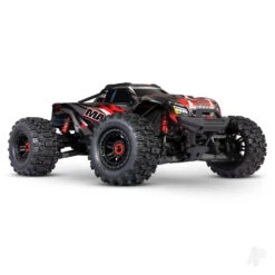 Traxxas Maxx 1/10th 4x4 Electric Brushless Monster Truck RTR - Red WideMaxx