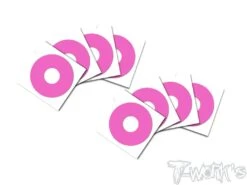 1/8th Buggy Wheel Stickers Pink - 8pcs
