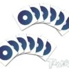 1/8th Truggy Wheel Stickers 3D Gradient - 12pcs