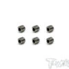 Titanium Hex Grub Screw M4 X 4mm - 6pcs
