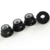 Serrated Wheel Nuts 1/10th - Black
