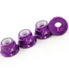 Serrated Wheel Nuts 1/10th - Purple