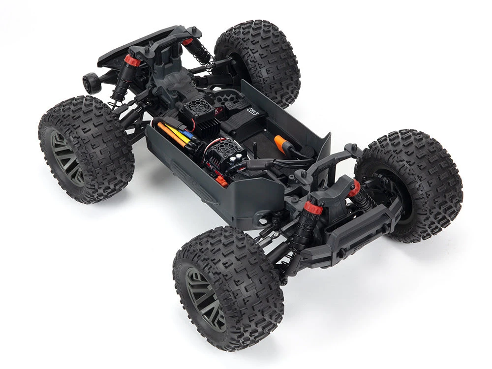 Arrma Granite 4X4 3S BLX Firma SLT3 1/10th Brushless Monster Truck Ready To Run - Red/White - Image 4