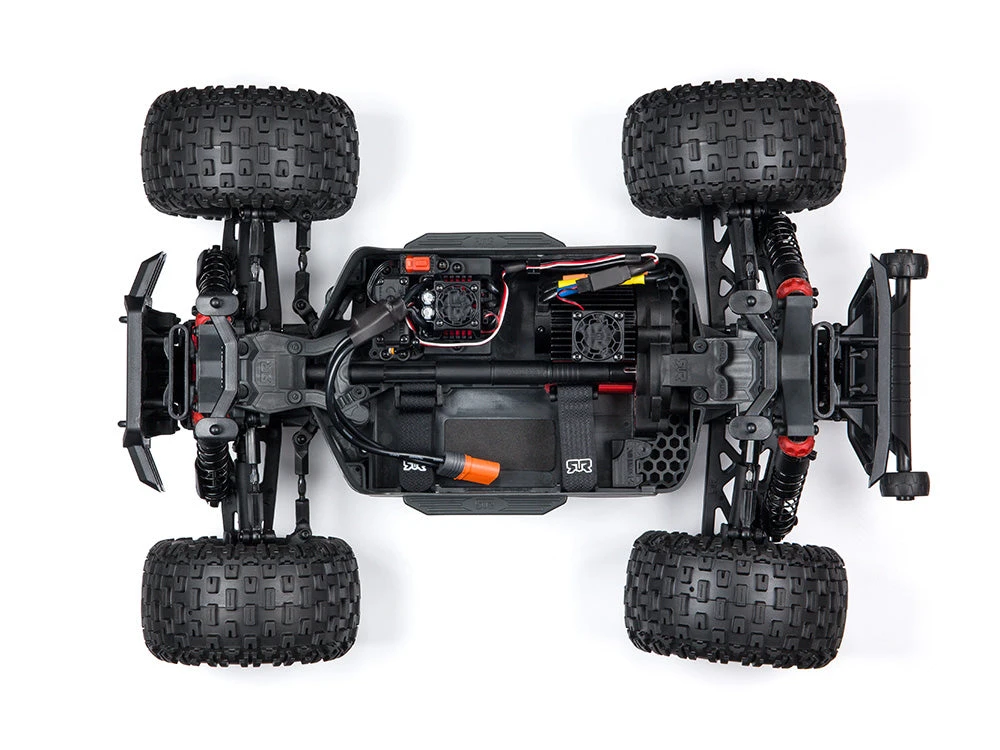 Arrma Granite 4X4 3S BLX Firma SLT3 1/10th Brushless Monster Truck Ready To Run - Red/White - Image 5