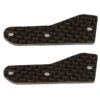 Team Associated RC8B4 Factory Team Front Upper Suspension Arms Inserts - Carbon