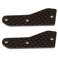 Team Associated RC8B4 Factory Team Front Upper Suspension Arms Inserts - Carbon