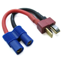 Etronix Male Deans To Female EC3 Adaptor