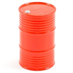 Painted Oil Drum - Red