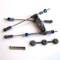Throttle / Brake Linkage Set (Pre Assembled) - Black