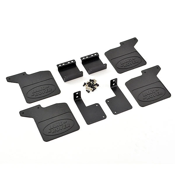 TRX-4 Rubber Mud Flaps & Alloy Mounts For The Defender