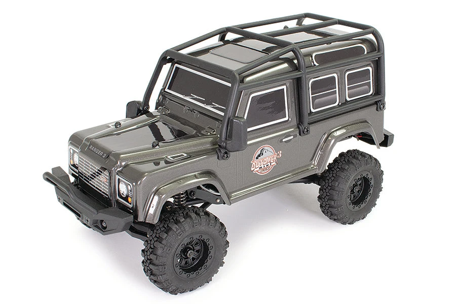 FTX Outback Mini 3.0 Ranger 1/24th Rock Crawler Ready To Run - Dark Grey - Image 2