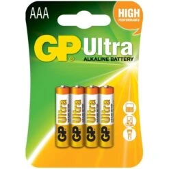 GP BATTERIES AAA Batteries - Pack Of 4