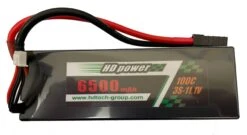 3S 100C 11.1V 6500mah Lipo Battery With Traxxas Connector
