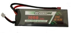 4S 120C 14.8V 7000mah Lipo Battery With Deans Connector