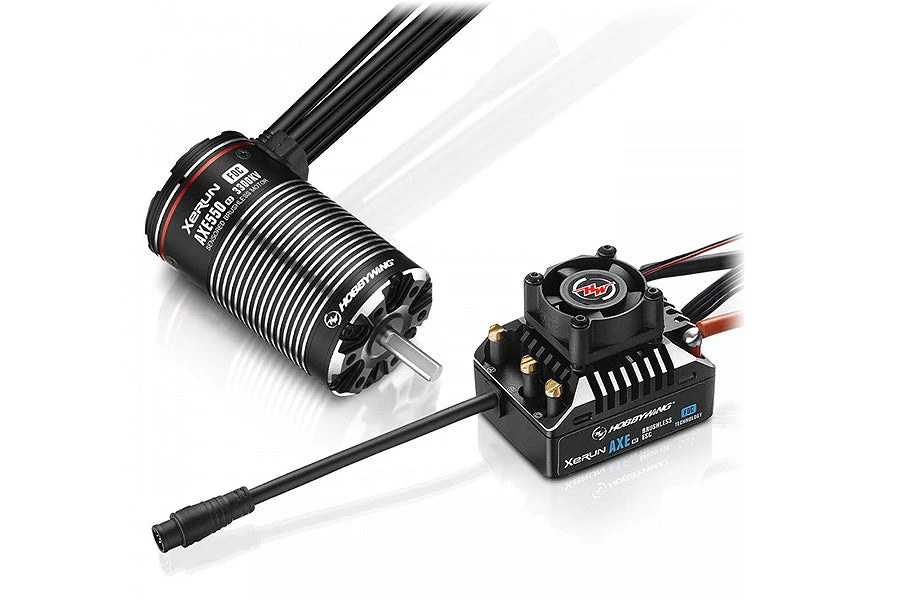 Hobbywing Xerun AXE550 R2 3300kv FOC Rock Crawler Brushless Electric Combo