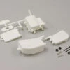 Kyosho MP10 Receiver And Battery Box - White