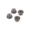 M4 Alloy Serrated Nuts - Black
